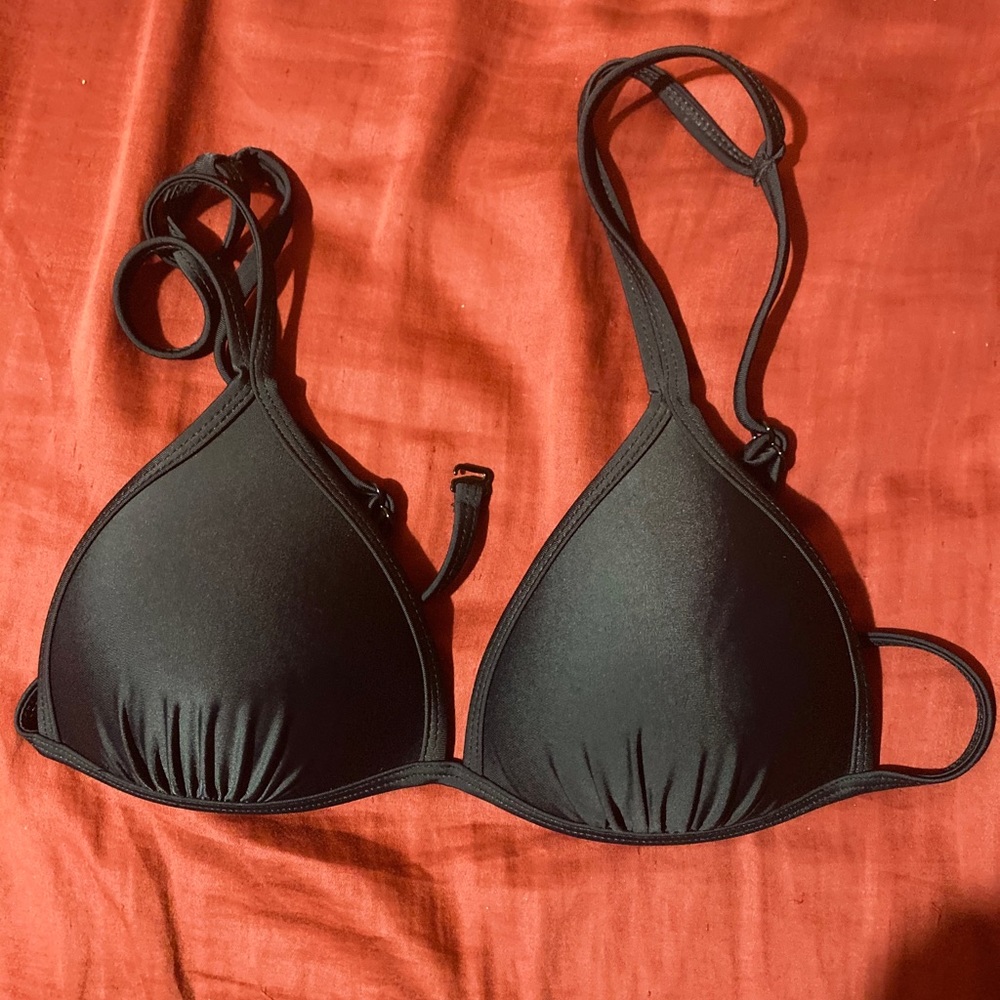 Black Swim Top